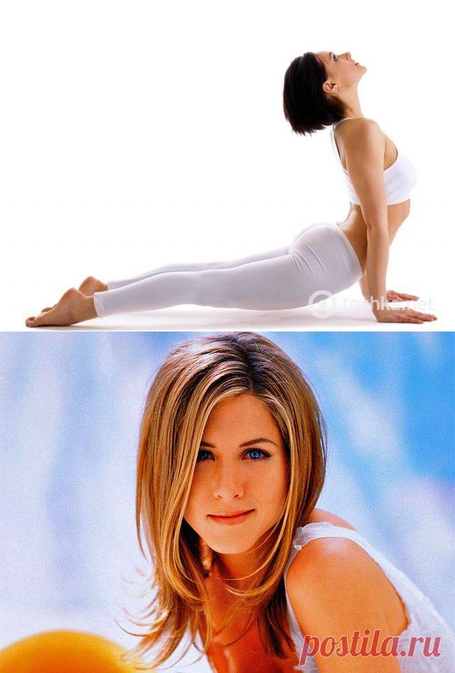 Упражнения для красивого тела и хорошего настроения от Дженнифер Энистон / Будьте здоровы