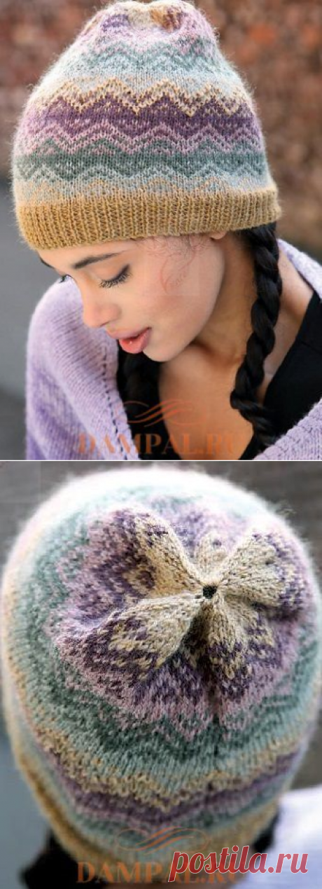 Вязаная шапочка «Mini – Skein» | DAMские PALьчики. ru