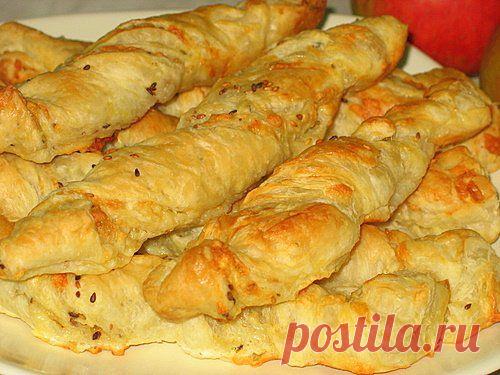 Сырные спиральки - пошаговый рецепт с фото