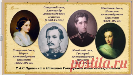 Потомки А.С. Пушкина | ДНЕВНИК МАТУШКИ | Яндекс Дзен