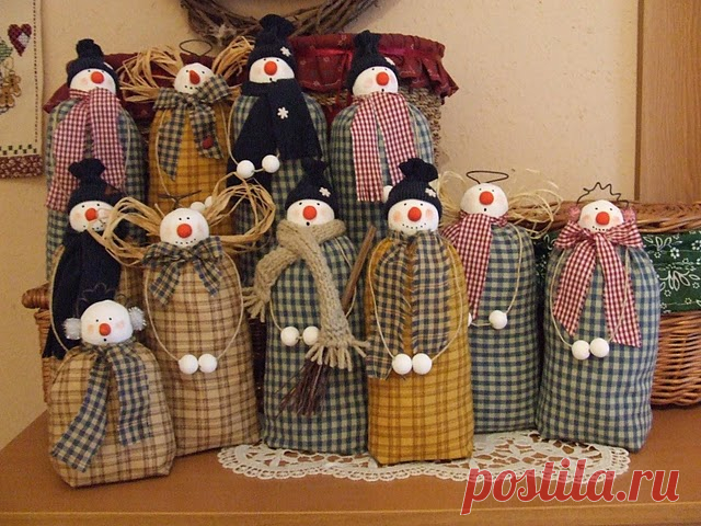 My toys: Snowman. Patterns.Снеговик. Выкройки.