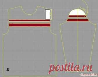 КАК РАССЧИТАТЬ СОВПАДЕНИЕ ПОЛОС ПРОЙМЫ И РУКАВА