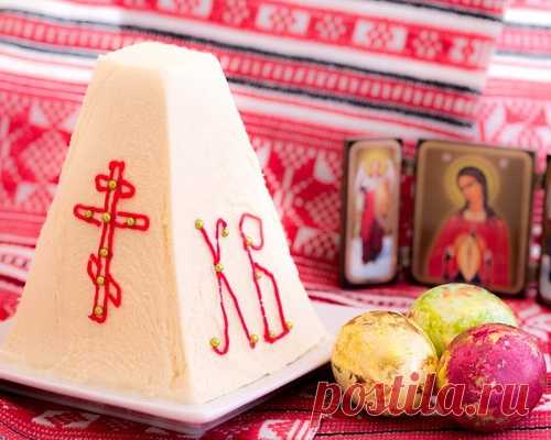 Царская творожная пасха с маковой начинкой