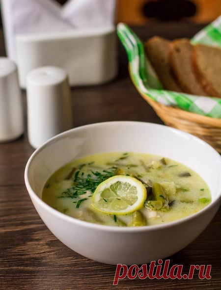 Суп из зеленых овощей с курицей | Супы | Рецепты | Online.ua