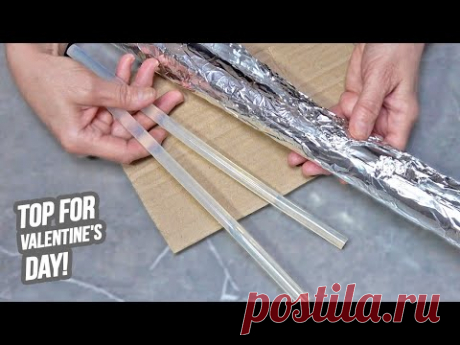 Awesome result! I took foil, cardboard and hot glue and this is what came out of it!Watch to the end