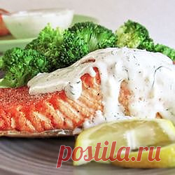 Семга с хреном | Готовим просто