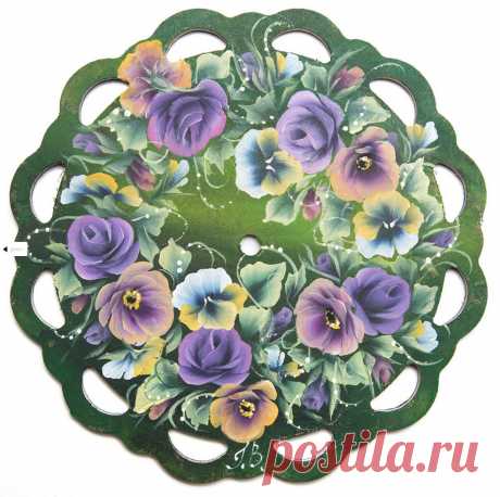 Рисунки плоской кистью от Юлии Белей