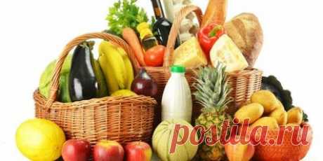 Список полезных продуктов для отдельных органов