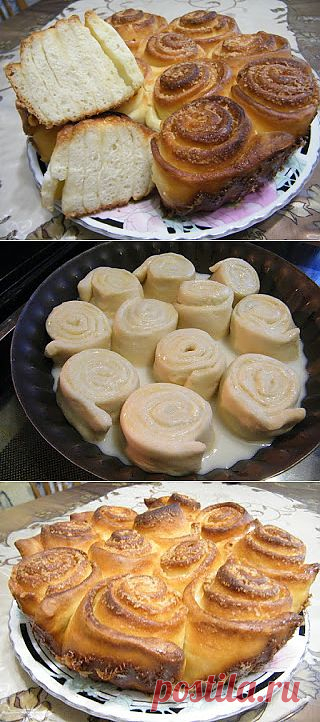 Булочки молочные (упрощенный СИННАБОН))).
