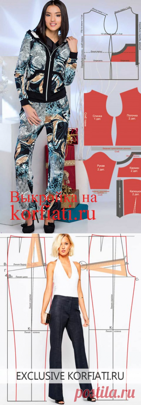 Выкройки одежды от Анастасии Корфиати