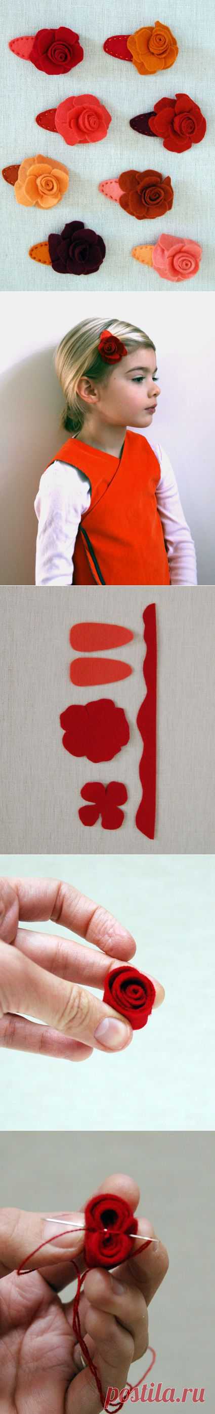 Заколки для волос бантики | lazybee.ru