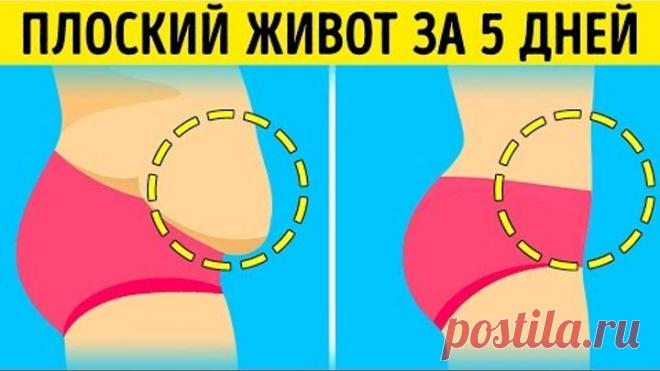 10 Домашних Средств, Чтобы Избавиться от Жира на Животе Без Упражнений
