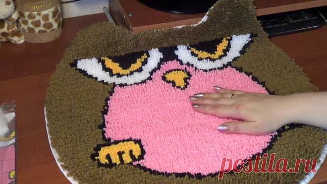 Ковровая вышивка иглой ? и крючком, вышивание для начинающих