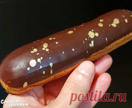 Эклеры - рецепт в домашних условиях с фото пошагово - Сладкие хроники