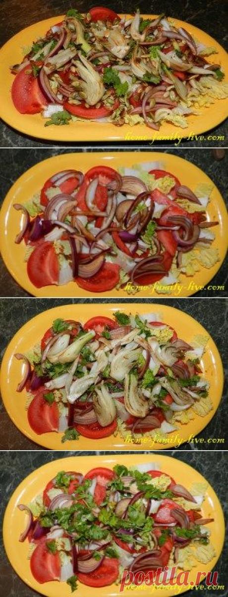 Салат из фенхеля - пошаговый рецепт с подробным фотоКулинарные рецепты