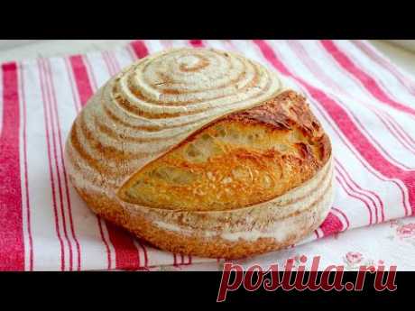 ХЛЕБ НА ЗАКВАСКЕ БЕЗДРОЖЖЕВОЙ!!! ИЗУМИТЕЛЬНЫЙ ВКУС