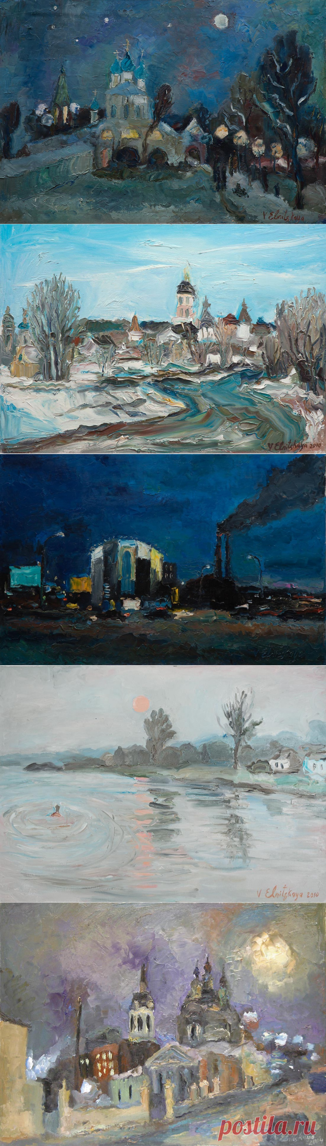 ЕЛЬНИЦКАЯ ВЕРА — Наши художники — Art Gnezdo