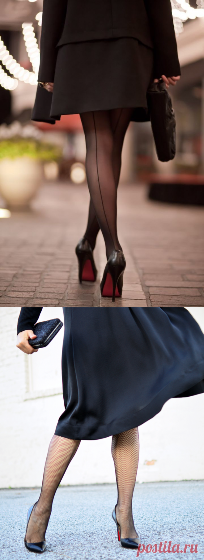 Прозрачные, красные или в горошек? Инструкция: как носить колготки