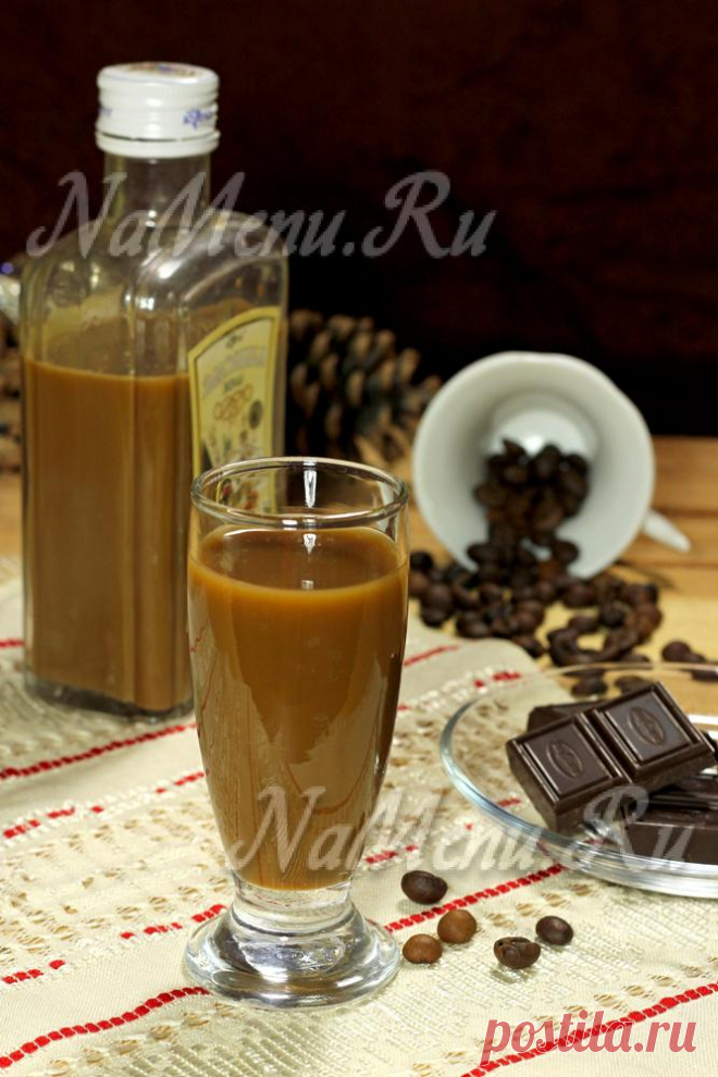Кофейный ликер в домашних условиях
