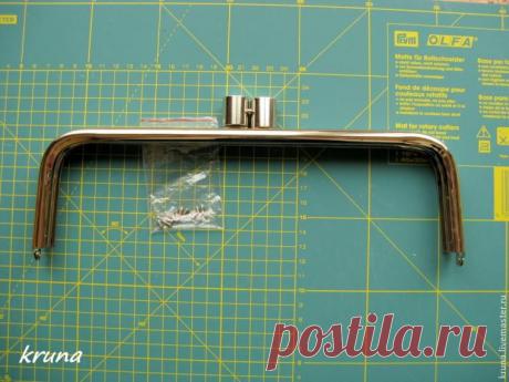 ПОСТРОЕНИЕ ЛЕКАЛ ДЛЯ СУМОК С ФЕРМУАРОМ | Варварушка-Рукодельница