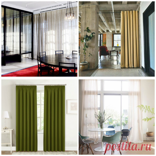 Loft curtains: best ideas and options for attic window design in your home