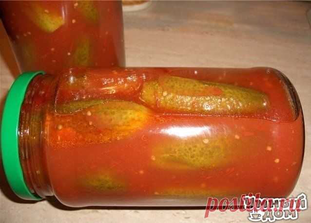 Огурцы в томате