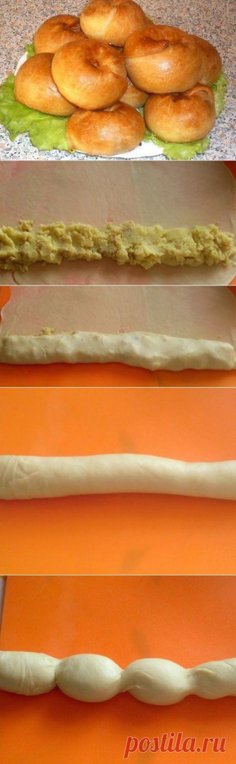 Бабушкины слоистые пирожки | Готовим вместе