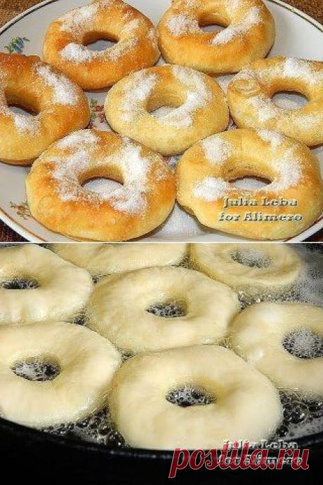 Вкусные и быстрые пончики