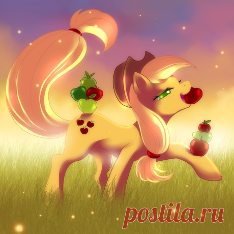 Applejack-Proud by Jacky-Bunny