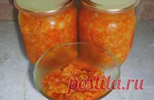 Овощной салат с рисом на зиму | Мой садочек