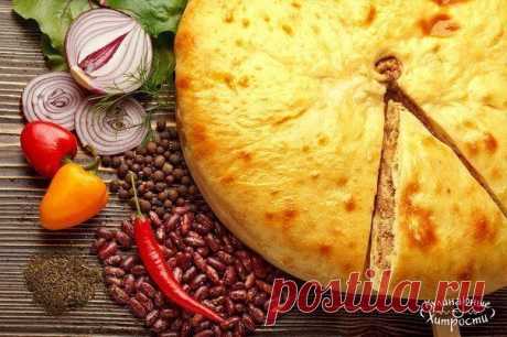 ОСЕТИНСКИЙ ПИРОГ С МЯСОМ 👍 / Райская пища