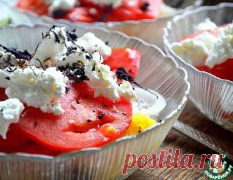 Салат из картофеля, томата и брынзы – кулинарный рецепт
