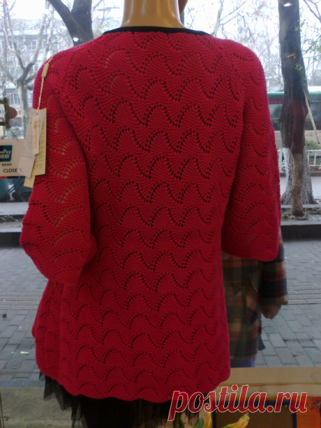 Узор спицами