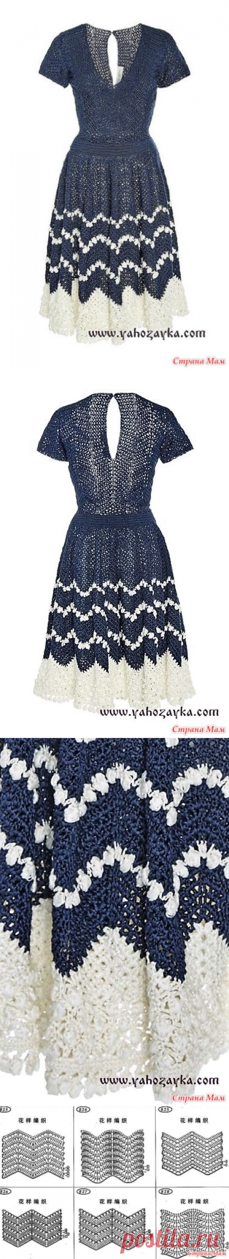 . Платье Carolina Herrera. - Все в ажуре... (вязание крючком) - Страна Мам