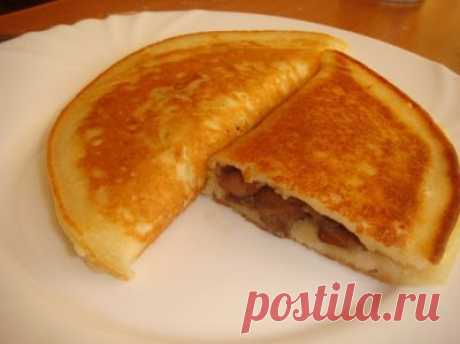 Пирожки-блинчики : Выпечка несладкая