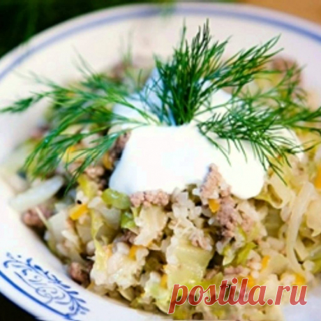 РЕЦЕПТ ЛЕНИВЫХ ГОЛУБЦОВ - Бабушкины рецепты