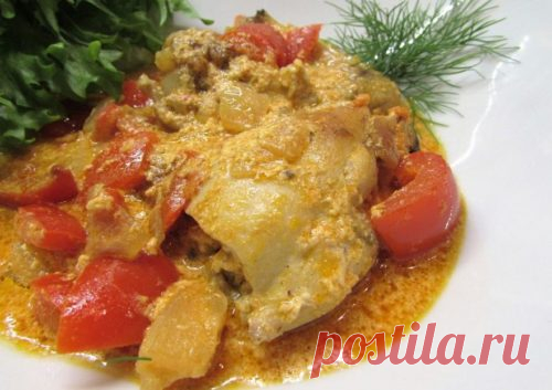 Курица в соусе карри: рецепт нежного мяса с овощами в остром соусе