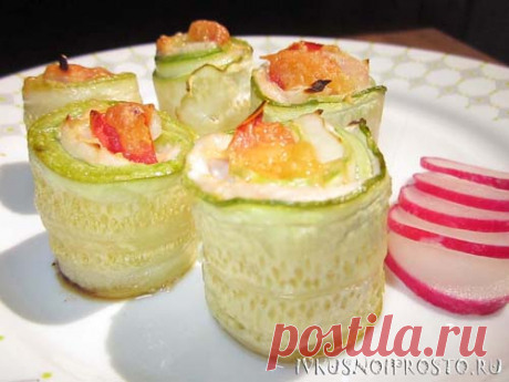 Куриные рулетики из кабачков - пошаговый рецепт с фото | И вкусно и просто