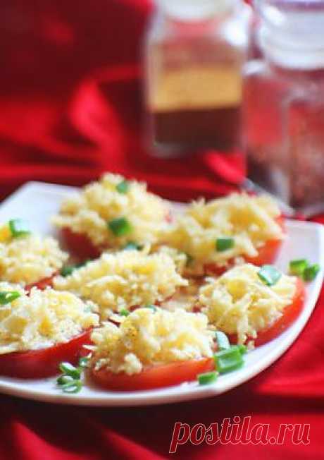 Помидоры с чесноком и сыром » Кулинарные рецепты. Пошаговые фото рецепты.