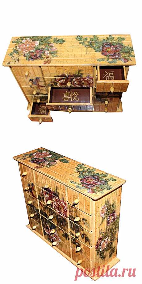 Миникомодик &quot;Пионы&quot; - магазин Лавка Рукодельников