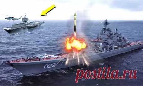 Самый мощный крейсер в мире против авианосца США (2022) смотреть онлайн в хорошем качестве