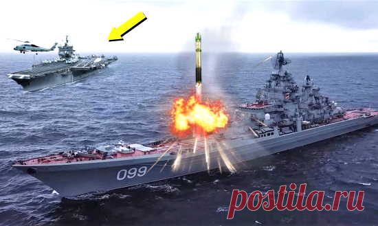 Самый мощный крейсер в мире против авианосца США (2022) смотреть онлайн в хорошем качестве