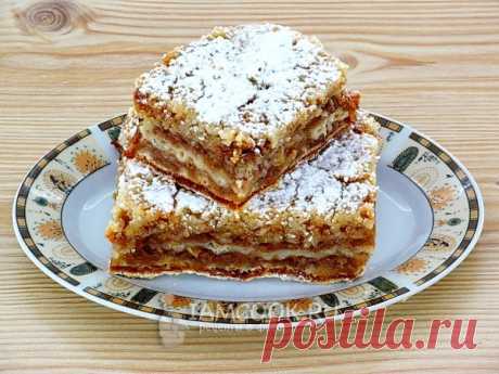 Яблочный пирог по-польски