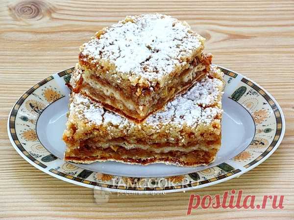 Яблочный пирог по-польски