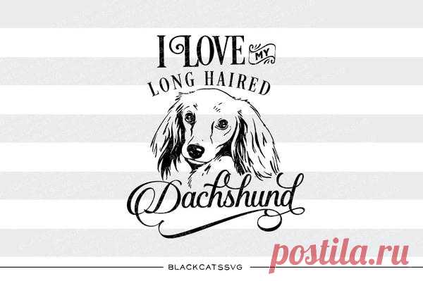 I love my long haired Dachshund-  SVG file Cutting File Clipart in Svg, Eps, Dxf, Png for Cricut & Silhouette - I love my chihuahua I love my long haired Dachshund- - SVG file This is not a vinyl, the file contains only digital files, and no material items will be shipped. This is a digital download of a word art vinyl decal cutting file, which can be imported to a number of paper crafting programs like Cricut Explore, Silhouette and some other cut