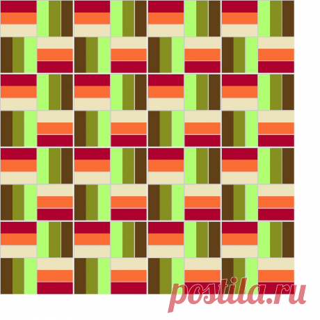 Quiltivate - Details and Quilt Examples for the Rail Fence Simplified Block