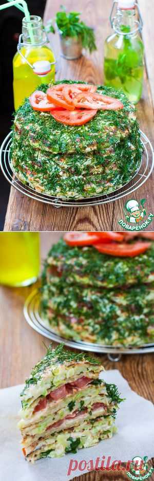 Кабачковый торт - кулинарный рецепт