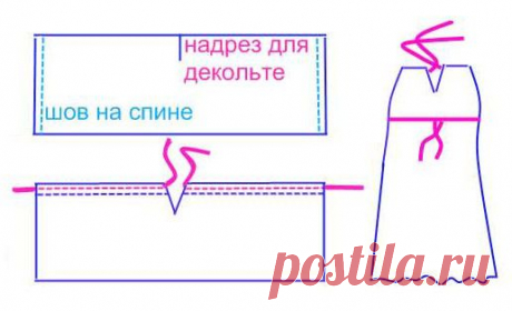 шьем платья для пляжа. Легко и без выкроек | Мастерица.ru