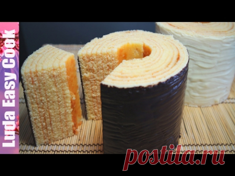 ОСОБЫЙ ПИРОГ Вкуснейший Немецкий ПИРОГ-ДЕРЕВО Баумкухен  - German Layered Cake Baumkuchen recipe