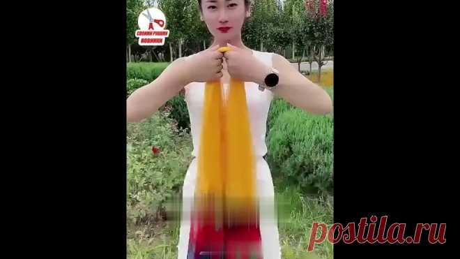 Весной лёгкие шарфики могут стать стильным дополнением к наряду.